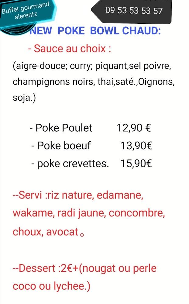 Buffet Gourmand - Menu Image 3